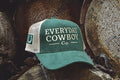 Everyday Cowboy Co - Signature Forest Green Corduroy Trucker Cap